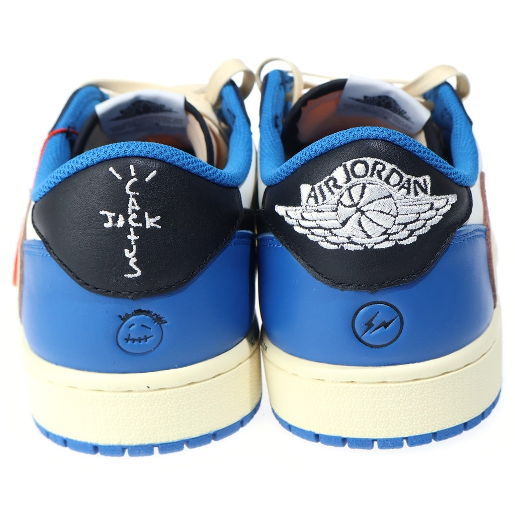 NIKE(ナイキ) ×TRAVIS SCOTT FRAGMENT DESIGN AIR JORDAN 1 LOW OG SP トラヴィススコット フラグメント エアジョーダン1 ローカットスニーカー US10.5/28.5cm DM7866-140