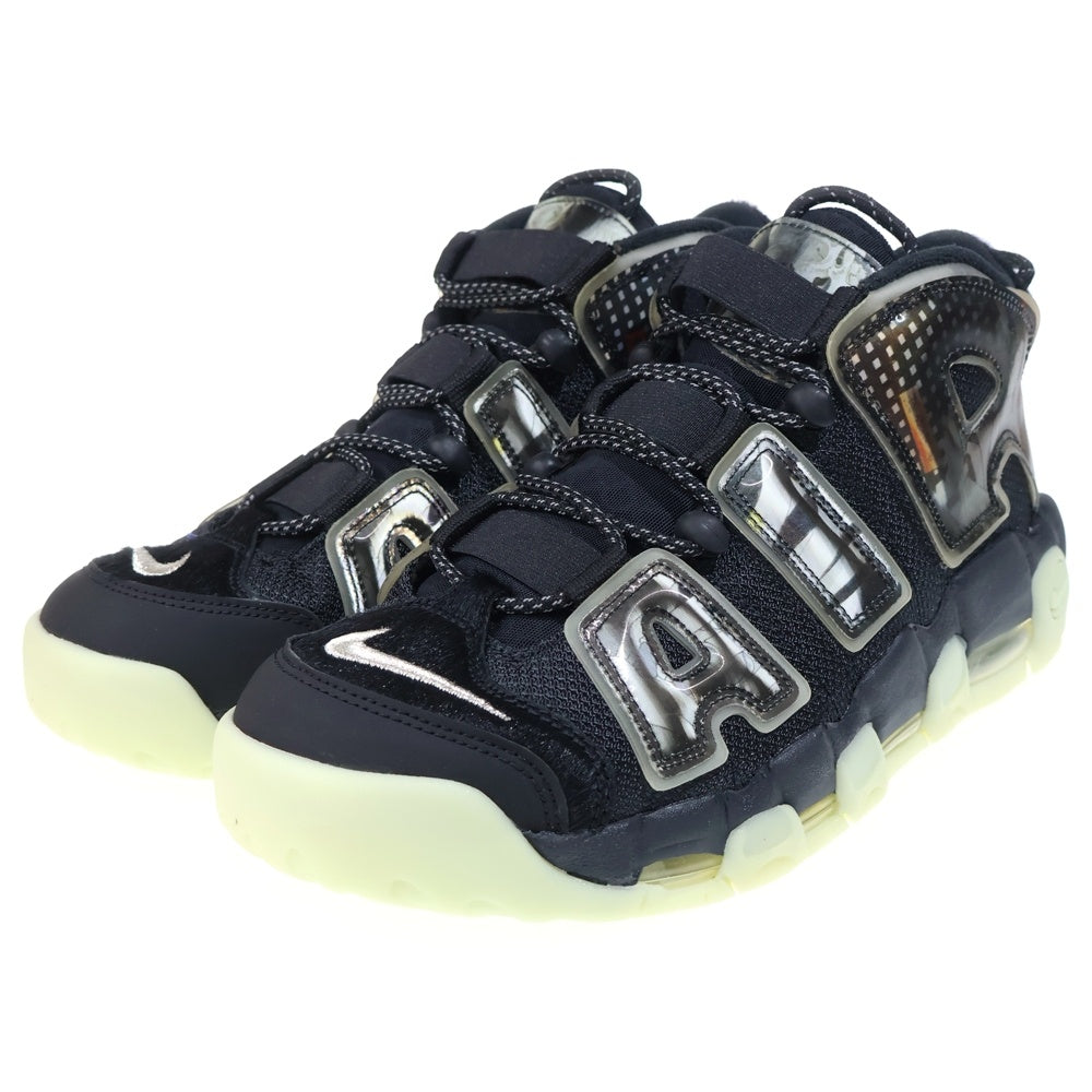 NIKE(ナイキ) AIR MORE UPTEMPO UTAGAWA KUNIYOSHI エア モア アップテンポ ウタガワ クニヨシ ハイカットスニーカー ブラック US10.5/28.5cm DM6213-045
