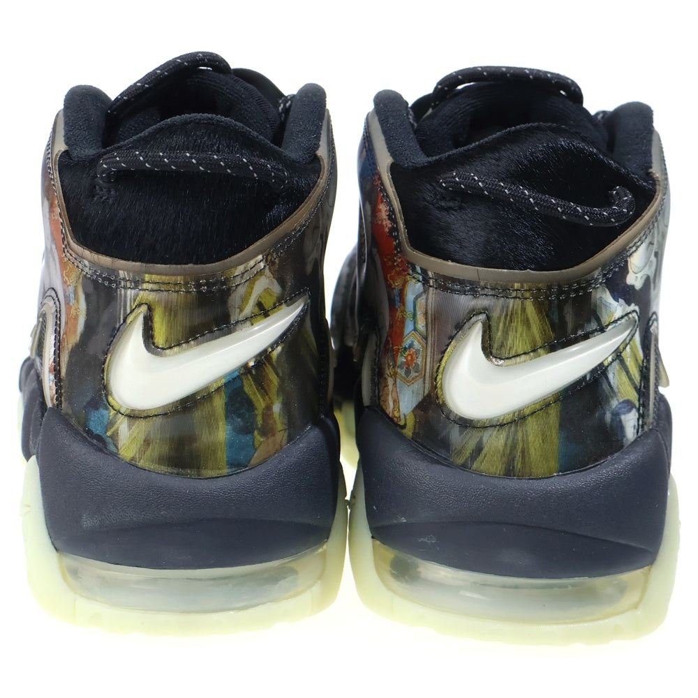NIKE(ナイキ) AIR MORE UPTEMPO UTAGAWA KUNIYOSHI エア モア アップテンポ ウタガワ クニヨシ ハイカットスニーカー ブラック US10.5/28.5cm DM6213-045