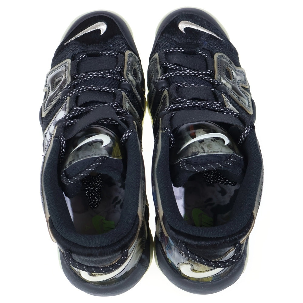 NIKE(ナイキ) AIR MORE UPTEMPO UTAGAWA KUNIYOSHI エア モア アップテンポ ウタガワ クニヨシ ハイカットスニーカー ブラック US10.5/28.5cm DM6213-045