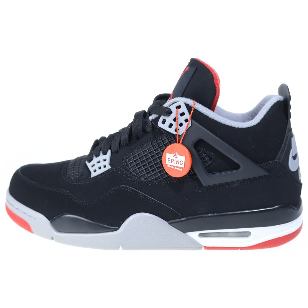 NIKE(ナイキ) AIR JORDAN 4 RETRO BRED エアジョーダン4 レトロ ブレッド ハイカットスニーカー ブラック US11/29cm 308497-060