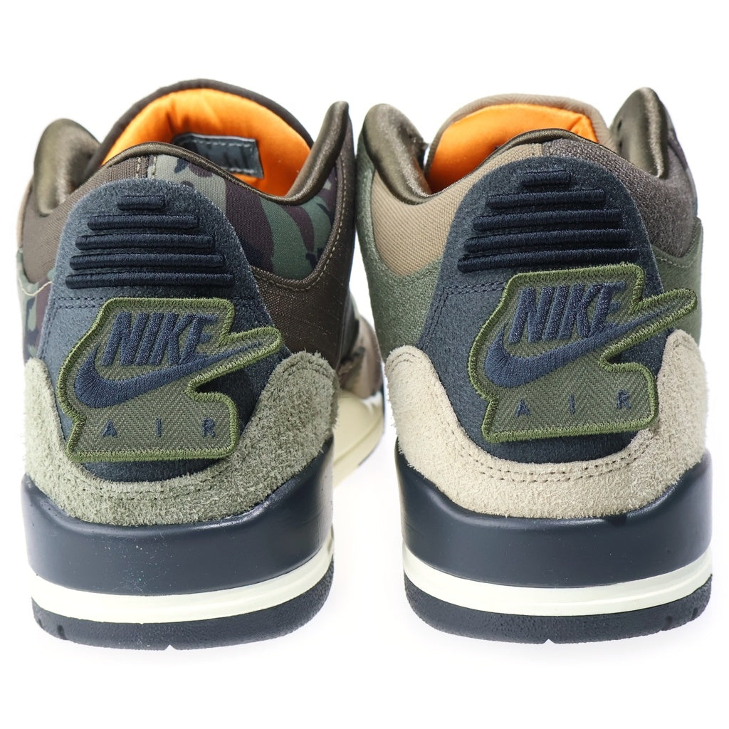 NIKE(ナイキ) AIR JORDAN 3 Retro Patchwork エアジョーダン3 レトロ パッチワーク カーキ スニーカー シューズ US10.5/28.5cm
