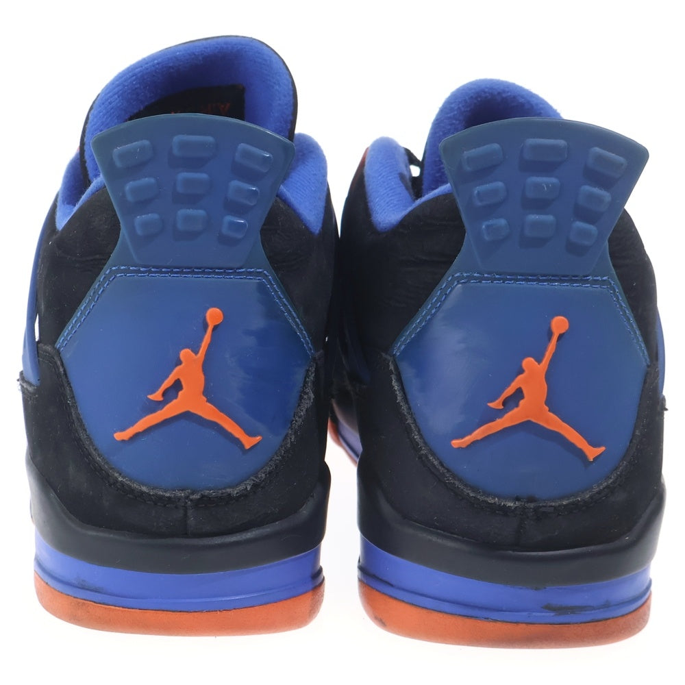 NIKE(ナイキ) AIR JORDAN 4 Retro Cavs エアジョーダン4 レトロ キャブス ハイカットスニーカー ブラック/オレンジ US11/29cm