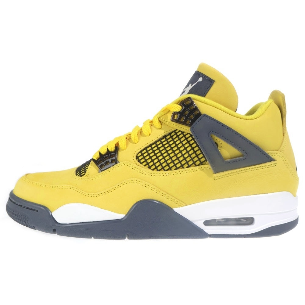 NIKE(ナイキ) AIR JORDAN 4 RETRO TOUR YELLOW CT8527-700 エアジョーダン 4 レトロ ハイカットスニーカー ツアーイエロー US11/29cm イエロー
