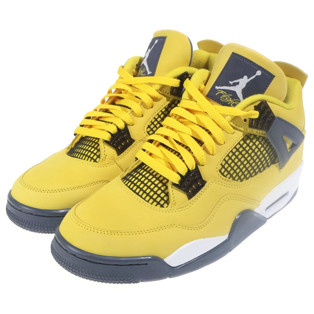NIKE(ナイキ) AIR JORDAN 4 RETRO TOUR YELLOW CT8527-700 エアジョーダン 4 レトロ ハイカットスニーカー ツアーイエロー US11/29cm イエロー