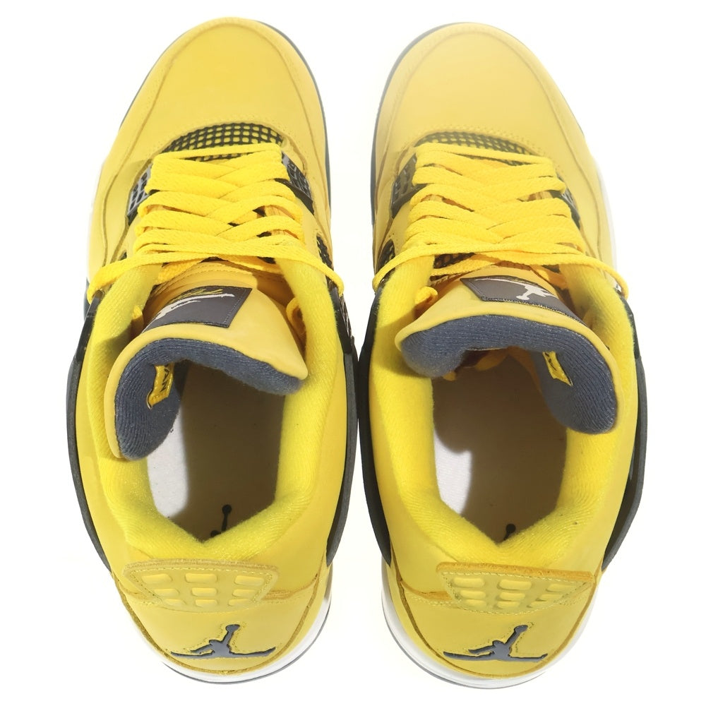 NIKE(ナイキ) AIR JORDAN 4 RETRO TOUR YELLOW CT8527-700 エアジョーダン 4 レトロ ハイカットスニーカー ツアーイエロー US11/29cm イエロー