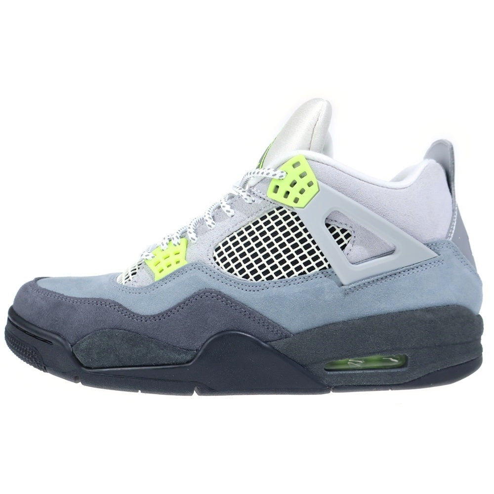 NIKE(ナイキ) AIR JORDAN 4 RETRO LE NEON エアジョーダン4 レトロ ネオン ハイカットスニーカー イエロー/グレー US11/29cm CT5342-007