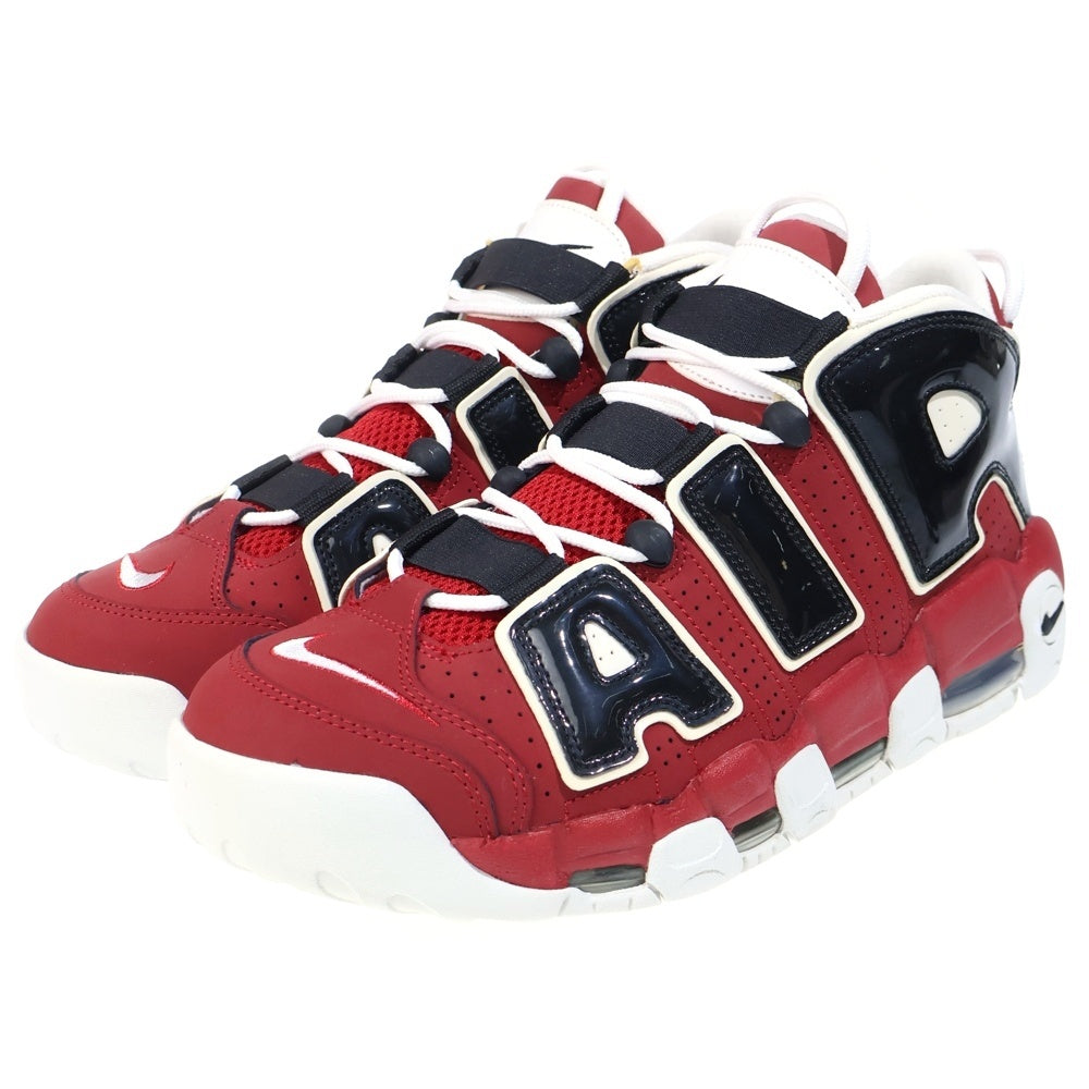NIKE(ナイキ) AIR MORE UPTEMPO 96 エアモアアップテンポ ハイカットスニーカー レッド US10.5/28.5cm 921948-600