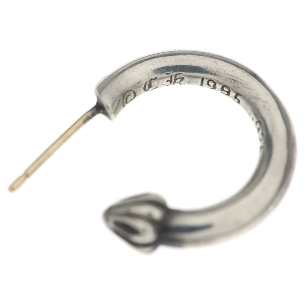 CHROME HEARTS(クロムハーツ) HOOP PLAIN プレーン フープピアス シルバー BCA101