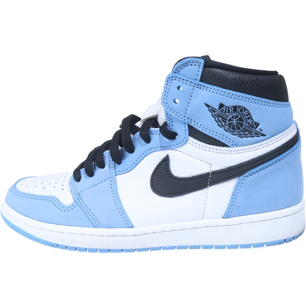 NIKE(ナイキ) AIR JORDAN 1 RETRO HIGH OG UNIVERCITY BLUE 555088-134 エアジョーダン1 ユニバーシティーブルー ハイカットスニーカー ブルー/ホワイト US9.5/27.5cm