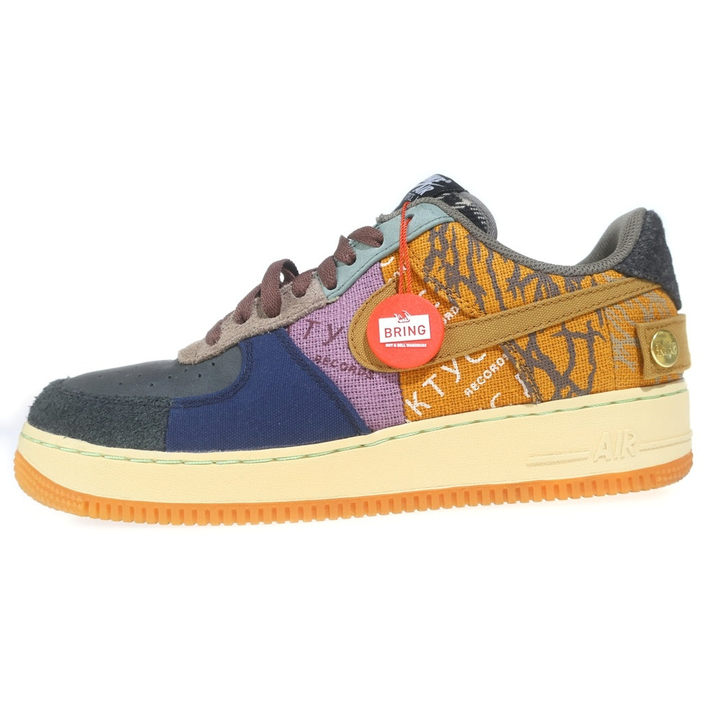 NIKE(ナイキ) ×TRAVIS SCOTT AIR FORCE 1 LOW CACTUS JACK CN2405‐900 トラヴィススコット エアフォース1 カクタスジャック ローカットスニーカー US9.5/27.5cm
