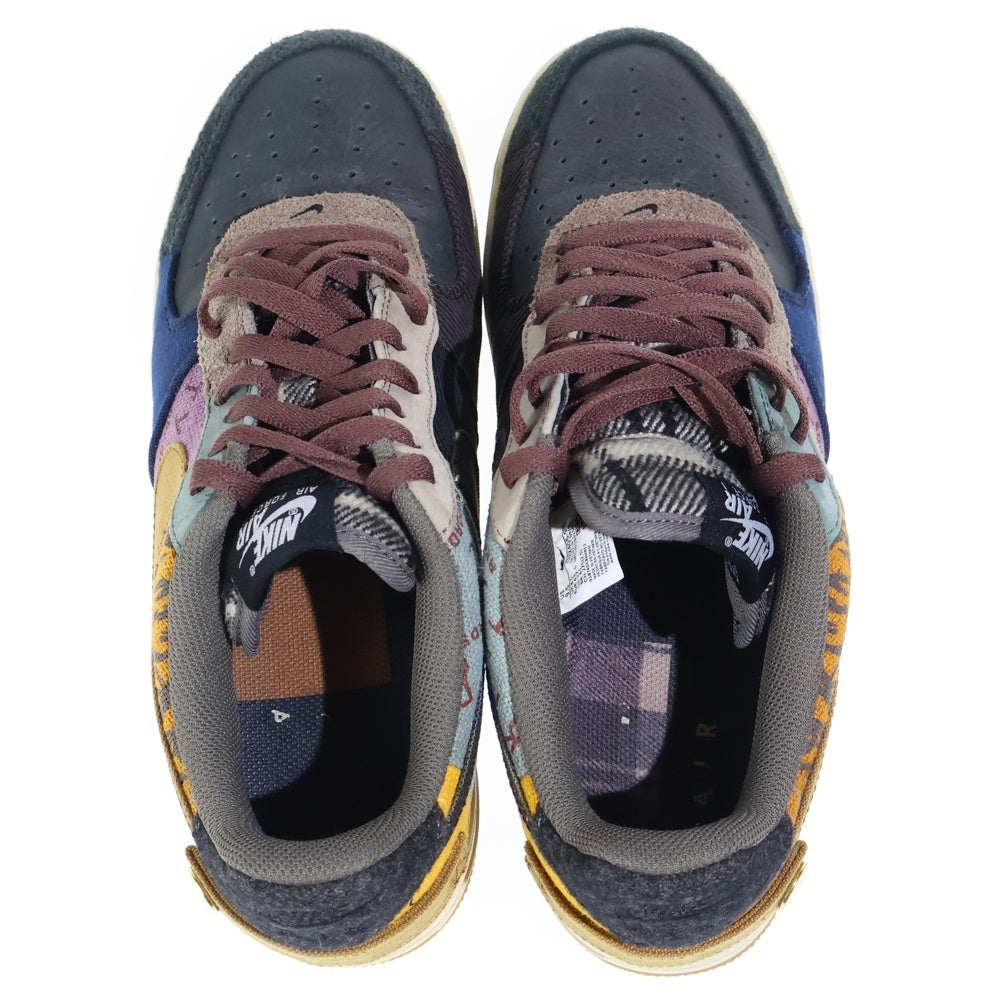 NIKE(ナイキ) ×TRAVIS SCOTT AIR FORCE 1 LOW CACTUS JACK CN2405‐900 トラヴィススコット エアフォース1 カクタスジャック ローカットスニーカー US9.5/27.5cm