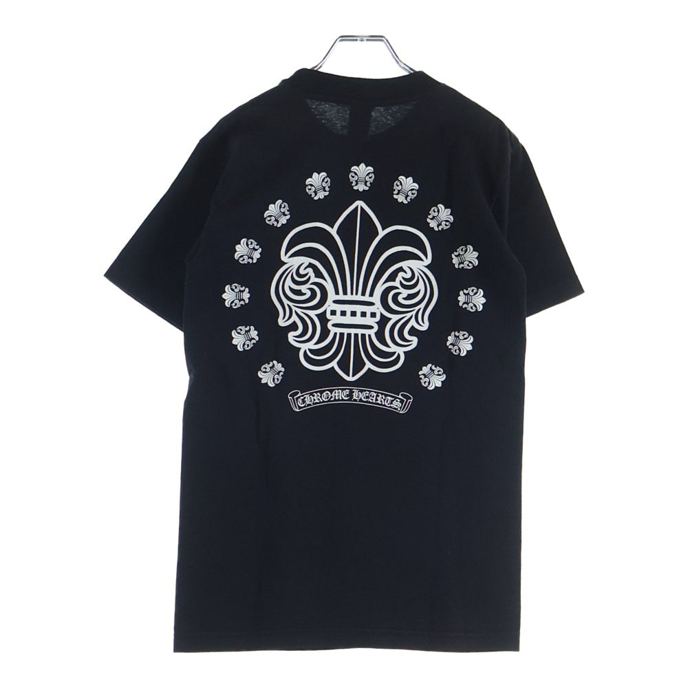 CHROME HEARTS(クロムハーツ) OLD BSフレア プリント ポケット付き 半袖Tシャツ ブラック
