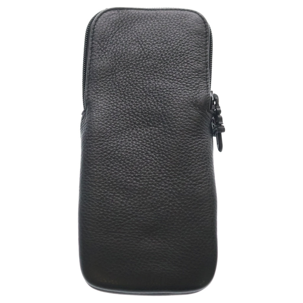 CHROME HEARTS(クロムハーツ) CASE ダガージップ レザーアイウェアケース 眼鏡ケース ブラック
