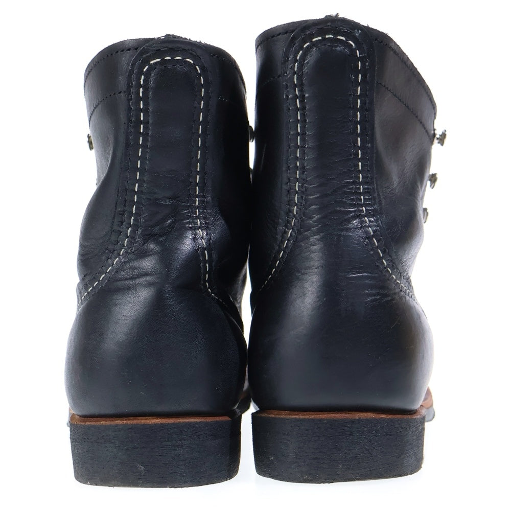 RED WING(レッド ウイング) IRON RANGER アイアンレンジャー レースアップブーツ ブラック US7.5/25.5cm 8084