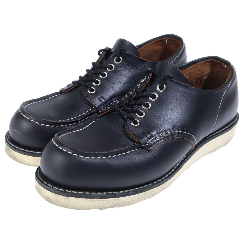 RED WING(レッド ウイング) CLASSIC MOC OXFORD クラシックモック オックスフォード ローカットブーツ ブラック US7.5/25.5cm 8090