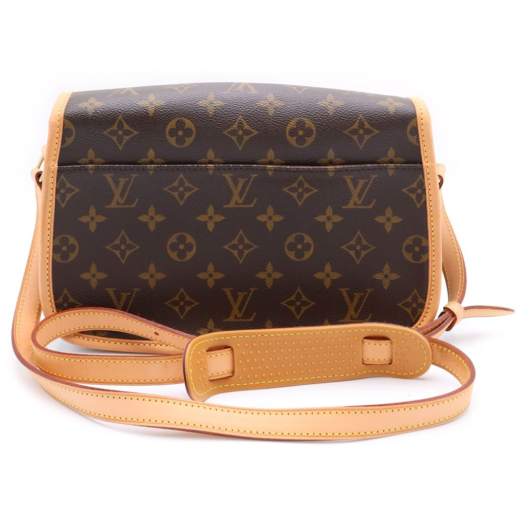LOUIS VUITTON(ルイヴィトン) ソローニュ モノグラム総柄 キャンバス ショルダーバッグ ブラウン M42250/TH2057