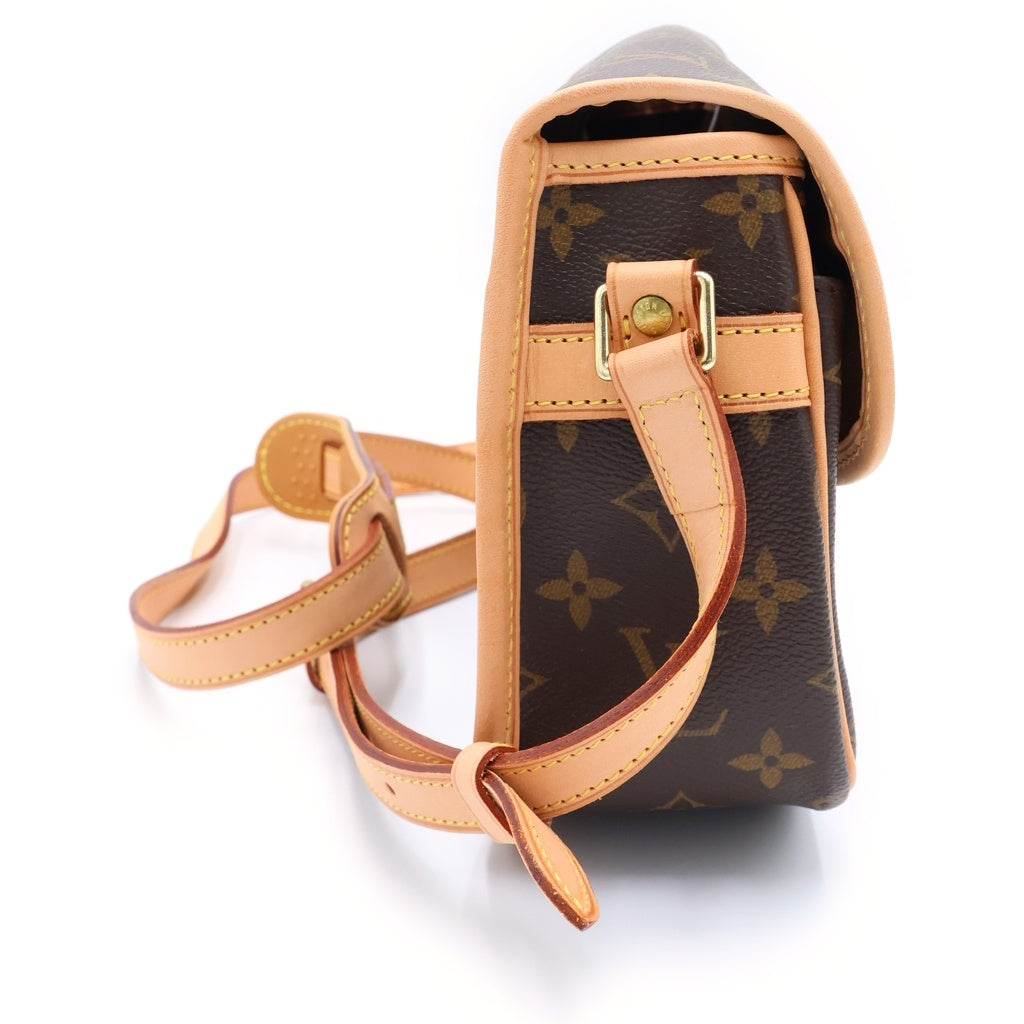 LOUIS VUITTON(ルイヴィトン) ソローニュ モノグラム総柄 キャンバス ショルダーバッグ ブラウン M42250/TH2057