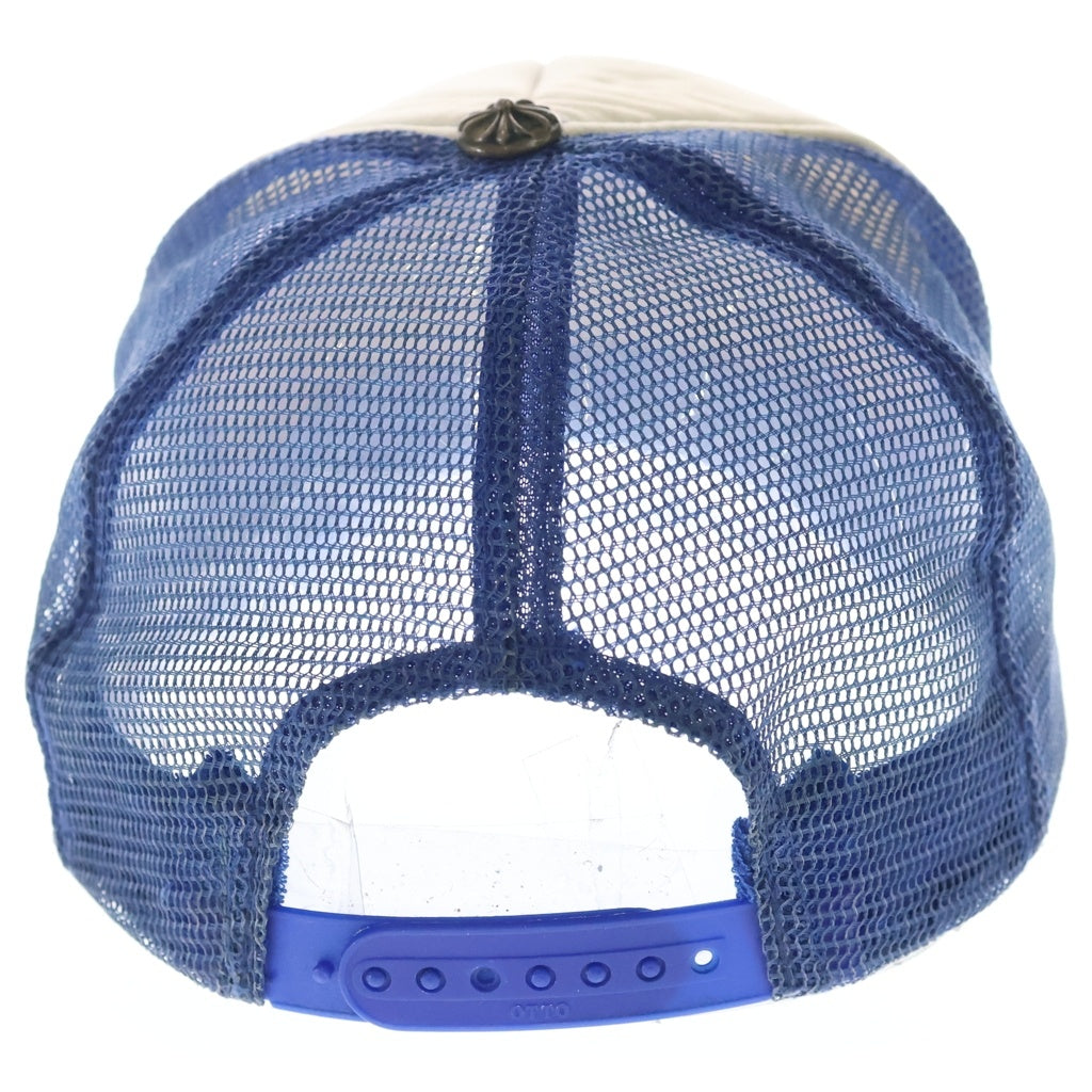 CHROME HEARTS(クロムハーツ) OLD TRUCKER CAP オールド メッシュ トラッカーキャップ 帽子 ブルー/ホワイト