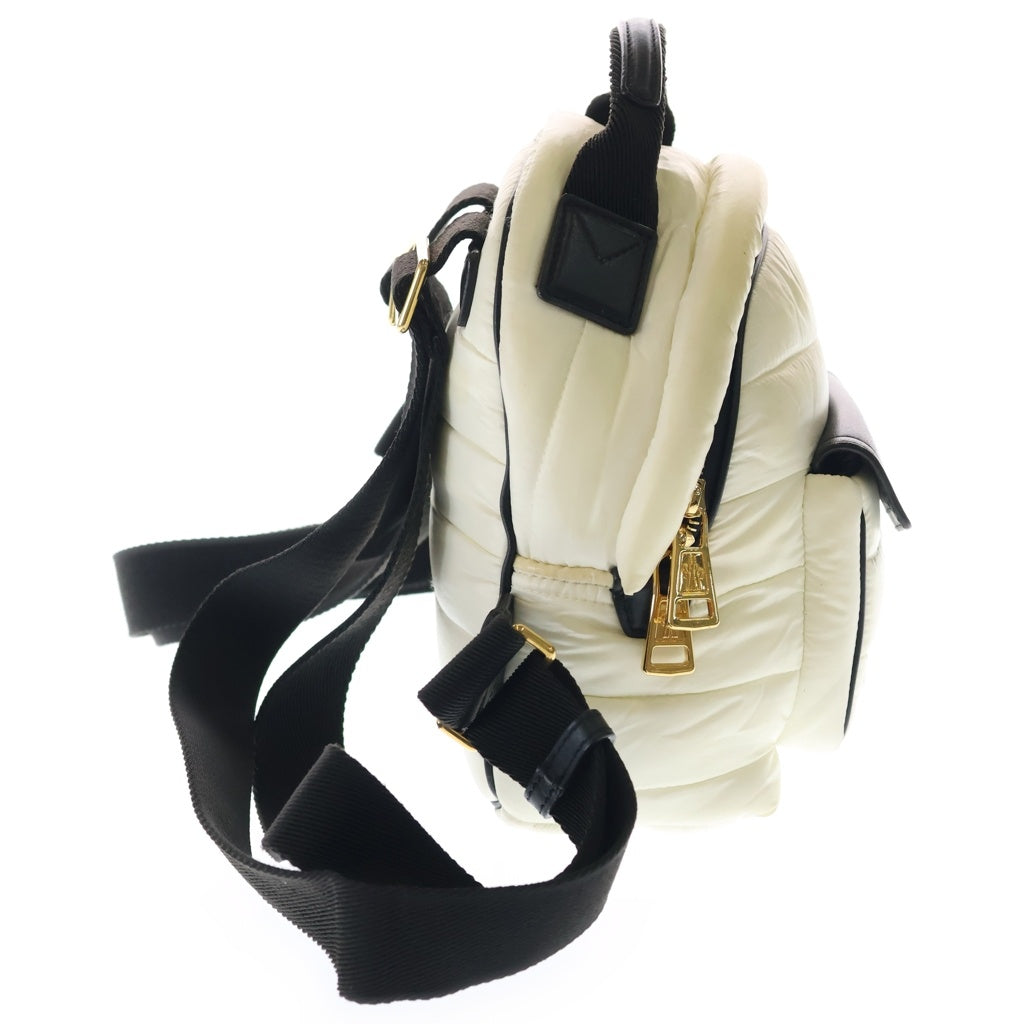 MONCLER(モンクレール) 22AW MINI ASTRO BACKPACK ミニ アストロ バックパック ナイロン リュックサック ホワイト H209B5A00001 M2176 レディース