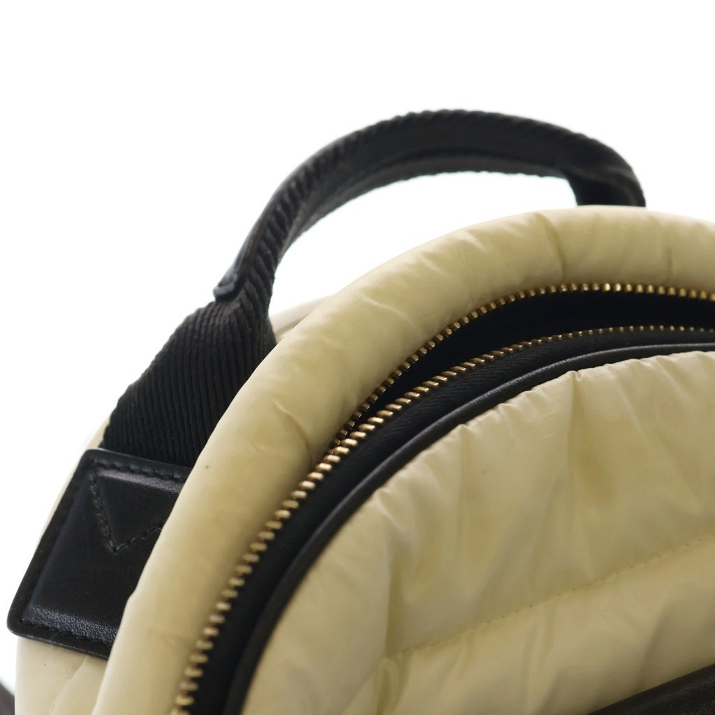 MONCLER(モンクレール) 22AW MINI ASTRO BACKPACK ミニ アストロ バックパック ナイロン リュックサック ホワイト H209B5A00001 M2176 レディース