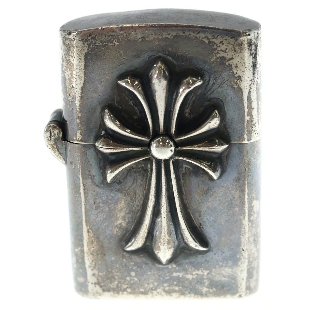 CHROME HEARTS(クロムハーツ) ZIPPO LIGHTERZ-V1 V1スモール CHクロス ジッポライター シルバー BCA398