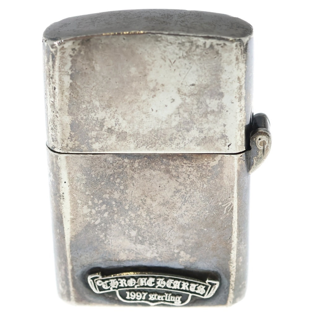 CHROME HEARTS(クロムハーツ) ZIPPO LIGHTERZ-V1 V1スモール CHクロス ジッポライター シルバー BCA398