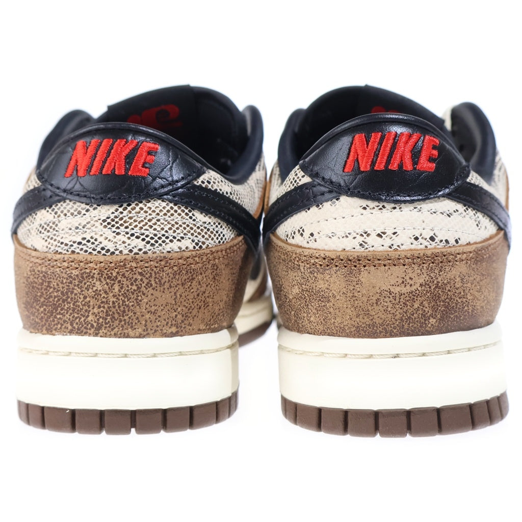 NIKE(ナイキ) Dunk Low PRM Head 2 Head/CO.JP ダンク ロー プレミアム ヘッド 2 ヘッド ローカットスニーカー シューズ ブラウン US9/27cm FJ5434-120