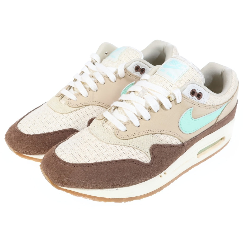 NIKE(ナイキ) AIR MAX 1 PREMIUM CREPE HEMP FD5088-200 エアマックス ヘンプ ローカットスニーカー ブラウン US9/27.0cm