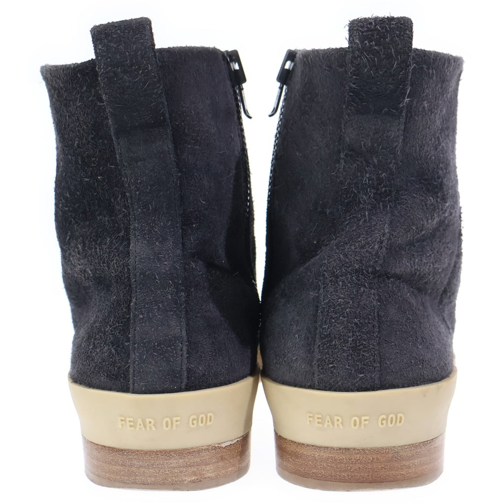 FEAR OF GOD(フィアオブゴッド) CHELSEA SANTA FE BOOT サイドジップ レザーブーツ シューズ ブラック 41