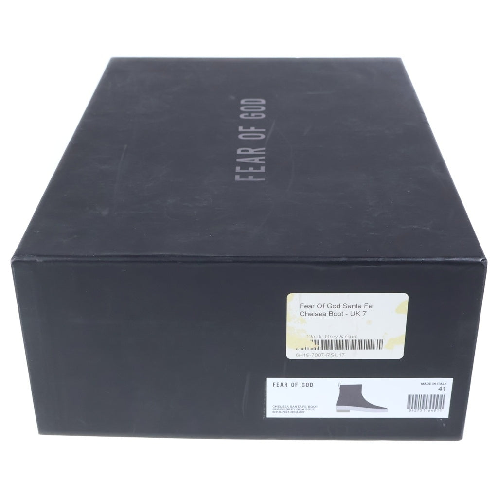 FEAR OF GOD(フィアオブゴッド) CHELSEA SANTA FE BOOT サイドジップ