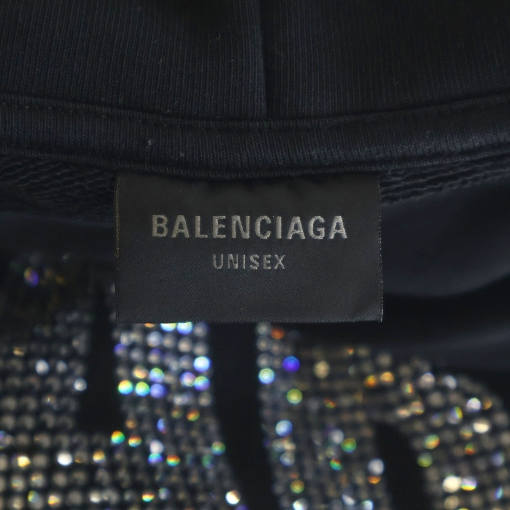 BALENCIAGA(バレンシアガ) 24AW ラインストーンロゴ スウェットプル