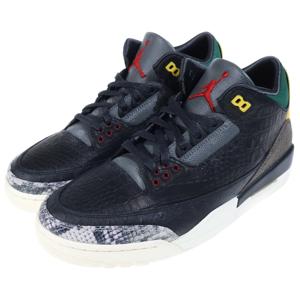 NIKE(ナイキ) AIR JORDAN 3 RETRO SE QS ANIMAL INSTINCT 2.0 CV3583-003 エアジョーダン3 アニマルインスティンクト 2.0 ハイカットスニーカー マルチ US10.5/28.5cm