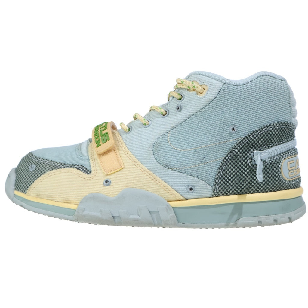 NIKE(ナイキ) ×TRAVIS SCOTT AIR TRAINER 1 SP トラヴィススコット エアトレーナー1 ハイカットスニーカー ライトグリーン US10.5/28.5cm DR7515-001