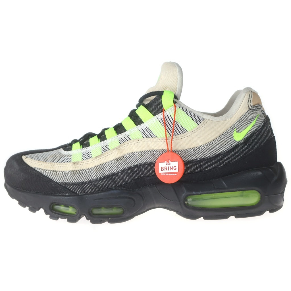 NIKE(ナイキ) ×DENHAM AIR MAX 95 VOLT デンハム エアマックス95 ボルト ローカットスニーカー ブラック/ベージュ US11/29cm DD9519-001