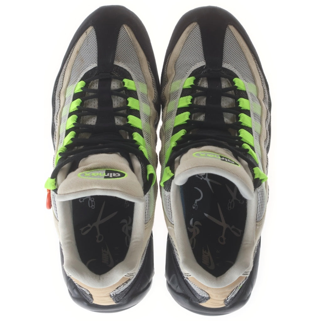 NIKE(ナイキ) ×DENHAM AIR MAX 95 VOLT デンハム エアマックス95 ボルト ローカットスニーカー ブラック/ベージュ US11/29cm DD9519-001
