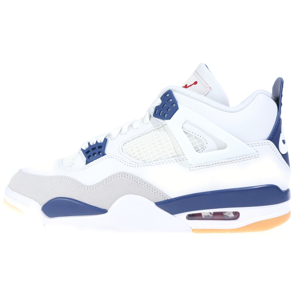 NIKE(ナイキ) AIR JORDAN 4 RETRO SP SUMMIT WHITE エアジョーダン4 レトロ サミットホワイト ミッドカットスニーカー ホワイト/ブルー US10.5/28.5cm DR5415-100