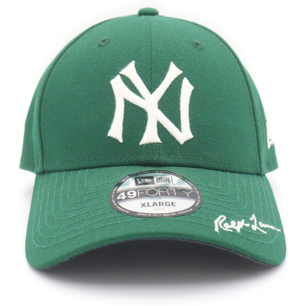 NEW ERA(ニューエラ) ×POLO RALPH LAUREN 49FORTY ポロ ラルフ ローレン クーパーズタウン ニューヨークヤンキース キャップ グリーン