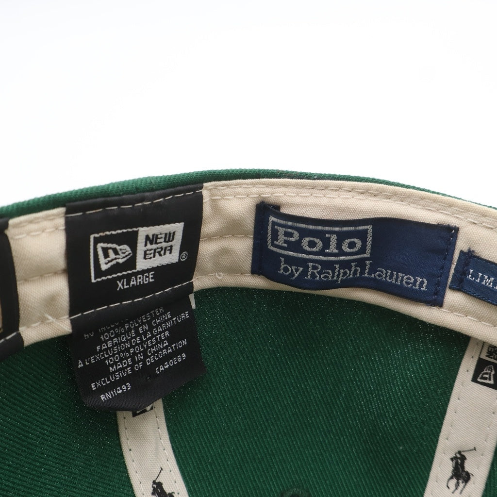 NEW ERA(ニューエラ) ×POLO RALPH LAUREN 49FORTY ポロ ラルフ ローレン クーパーズタウン ニューヨークヤンキース キャップ グリーン