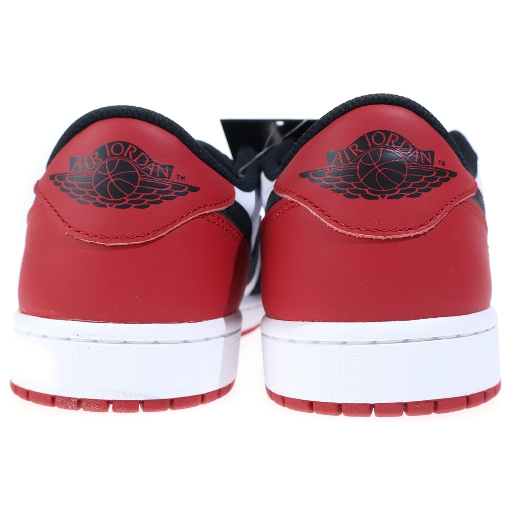 NIKE(ナイキ) AIR JORDAN 1 RETRO LOW OG BLACK TOE エアジョーダン1 ブラックトゥ ローカットスニーカー ホワイト/ブラック/レッド US10.5/28.5cm CZ0790-106