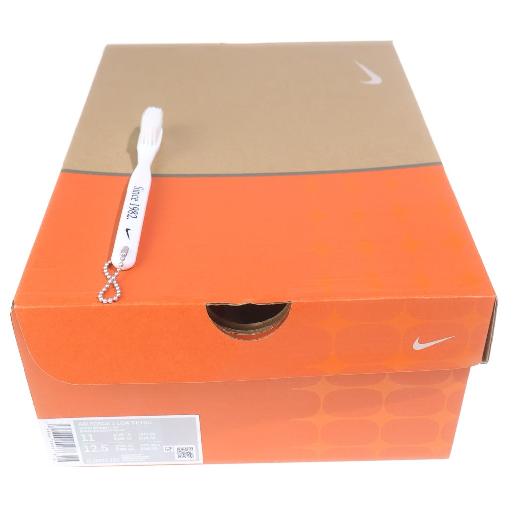NIKE(ナイキ) IR FORCE 1 LOW RETRO エアフォース ローカットスニーカー ホワイト US11/29cm DJ3911-102