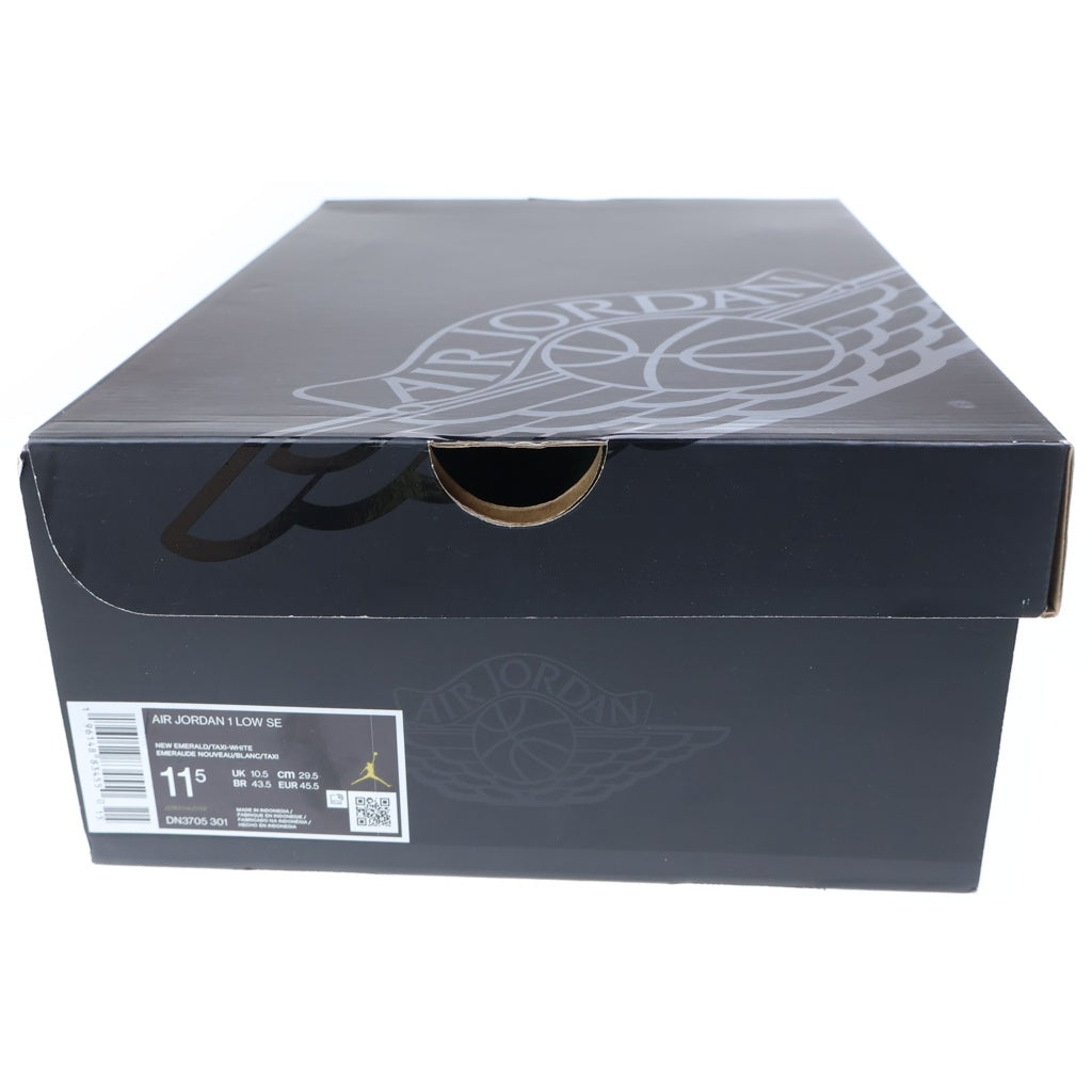 NIKE(ナイキ) AIR JORDAN 1 LOW SE NEW EMERALD エア ジョーダン1 ニューエメラルド ローカットスニーカー グリーン US11.5/29.5cm DN3705-301