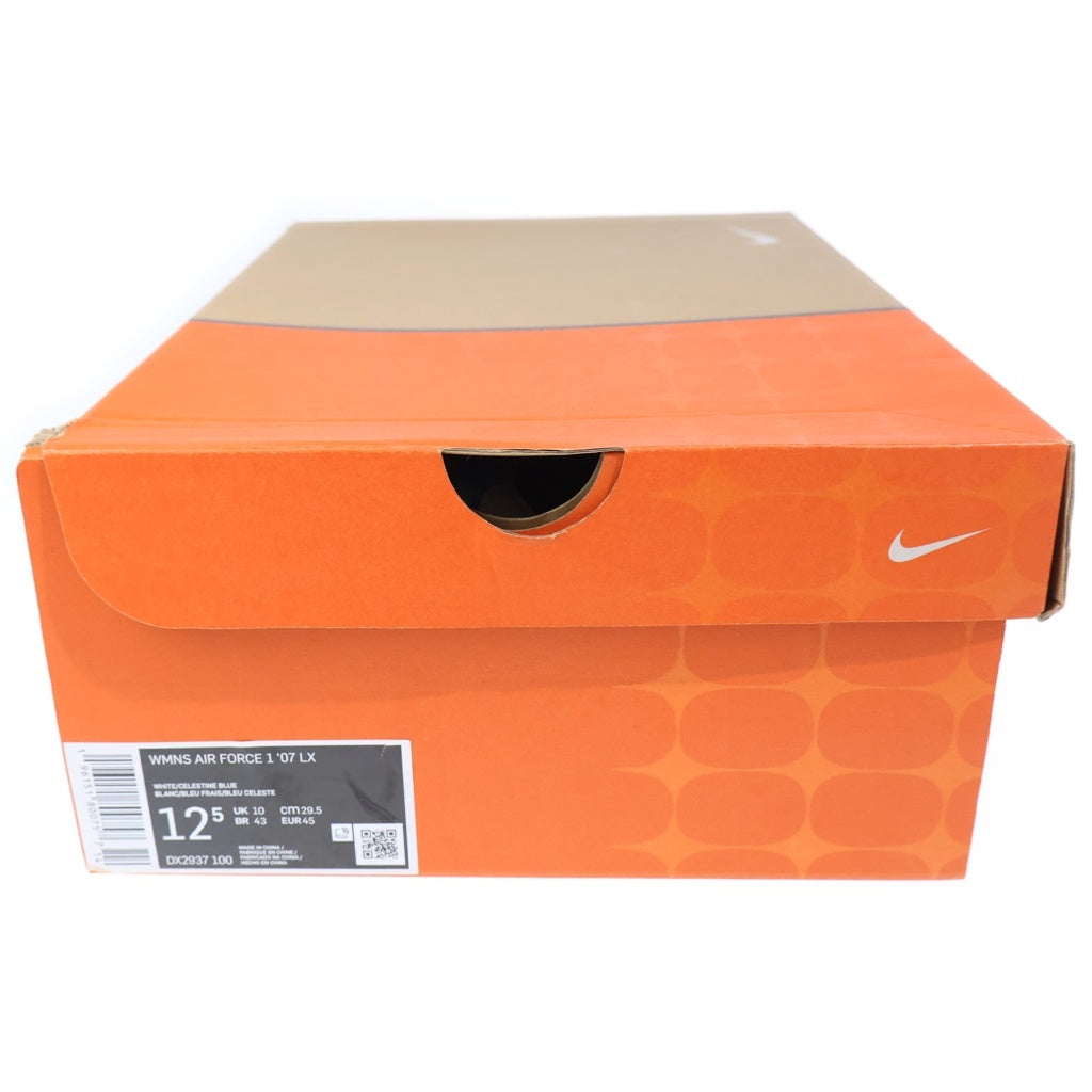 NIKE(ナイキ) WMNS AIR FORCE 1 07 LX LOW CELESTINE BLUE ウィメンズ エアフォース1 ローカットスニーカー ブルー US12.5/29.5cm DX2937-100