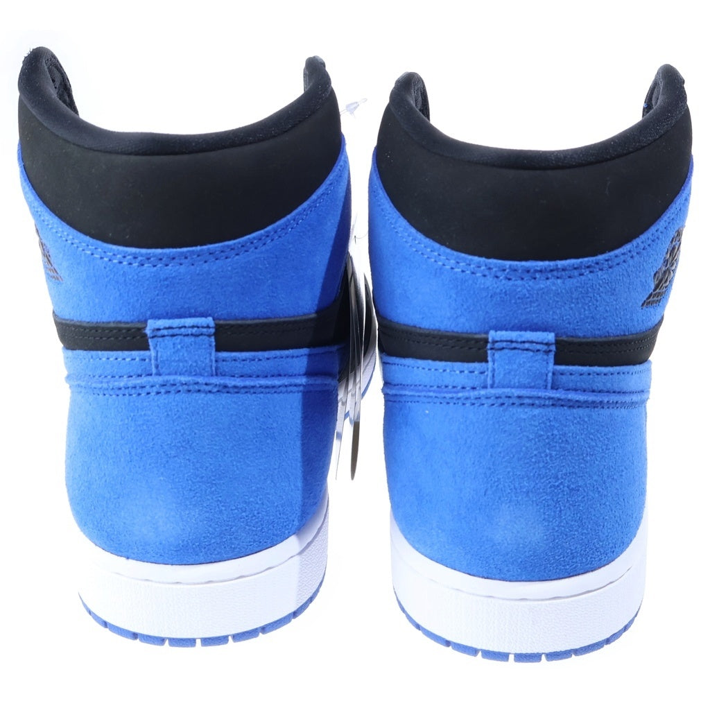 NIKE(ナイキ) AIR JORDAN 1 RETRO HIGH OG ROYAL REIMAGINED エアジョーダン1 ハイカットスニーカー ブラック/ブルー US11.5/29.5cm DZ5485-042