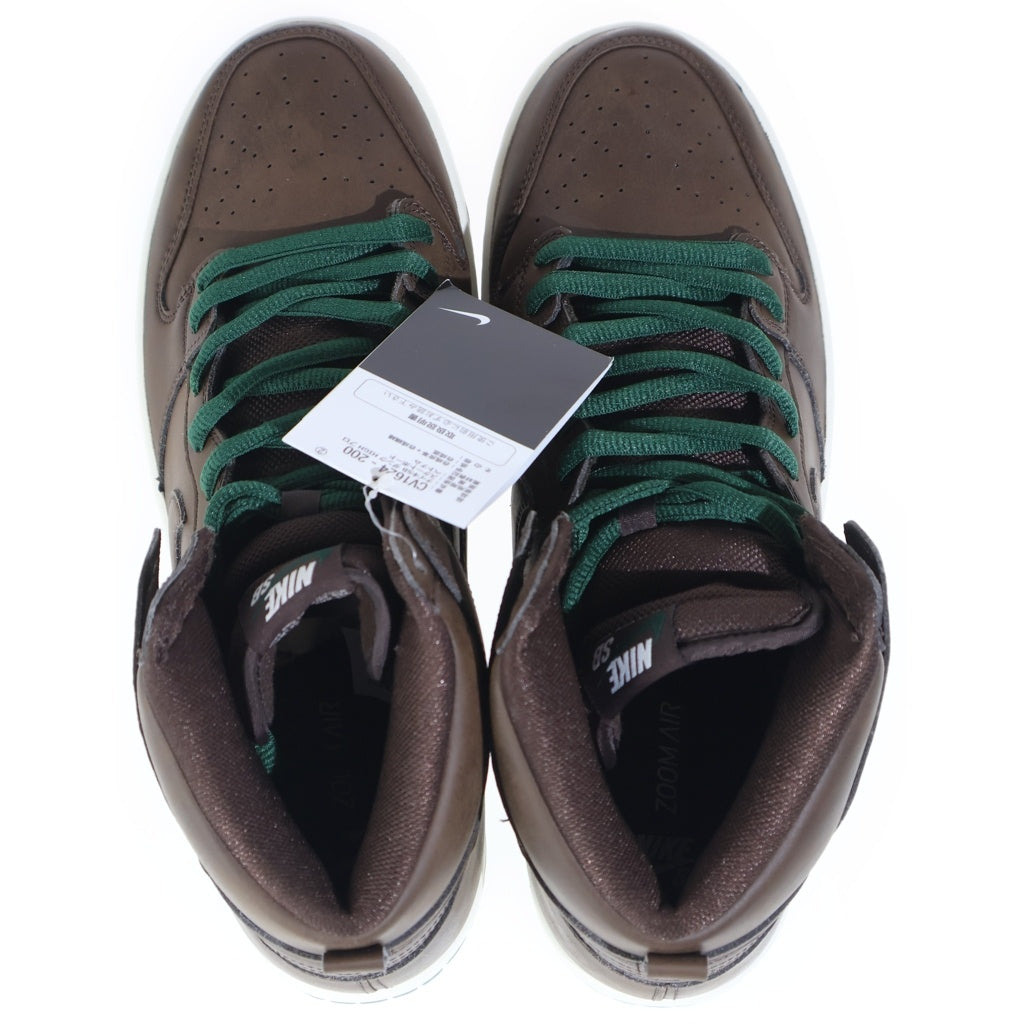 NIKE SB(ナイキエスビー) DUNK HIGH PRO BAROQUE BROWN ダンク ハイ プロ バロックブラウン ハイカット スニーカー ブラウン/グリーン US11/29cm CV1624-200