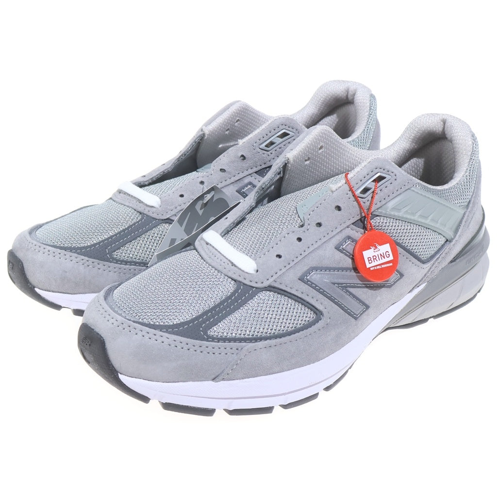 New Balance(ニューバランス) M990GL5 スウェード ローカットスニーカー グレー US10.5/28.5cm