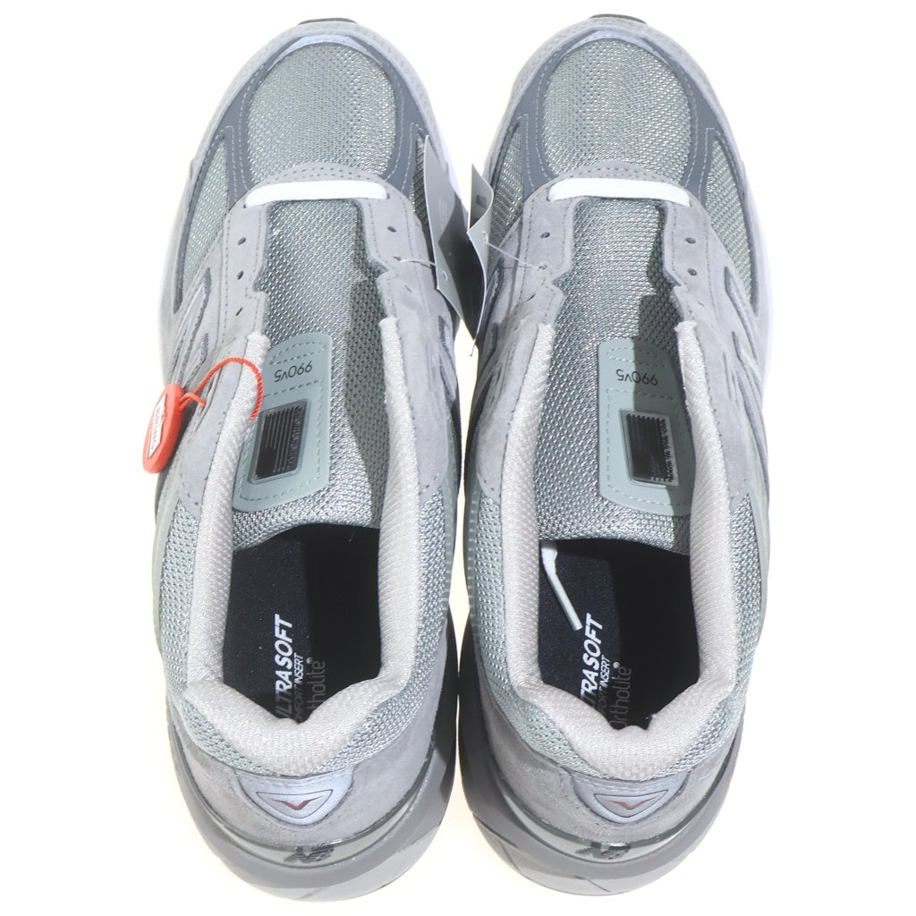 New Balance(ニューバランス) M990GL5 スウェード ローカットスニーカー グレー US10.5/28.5cm