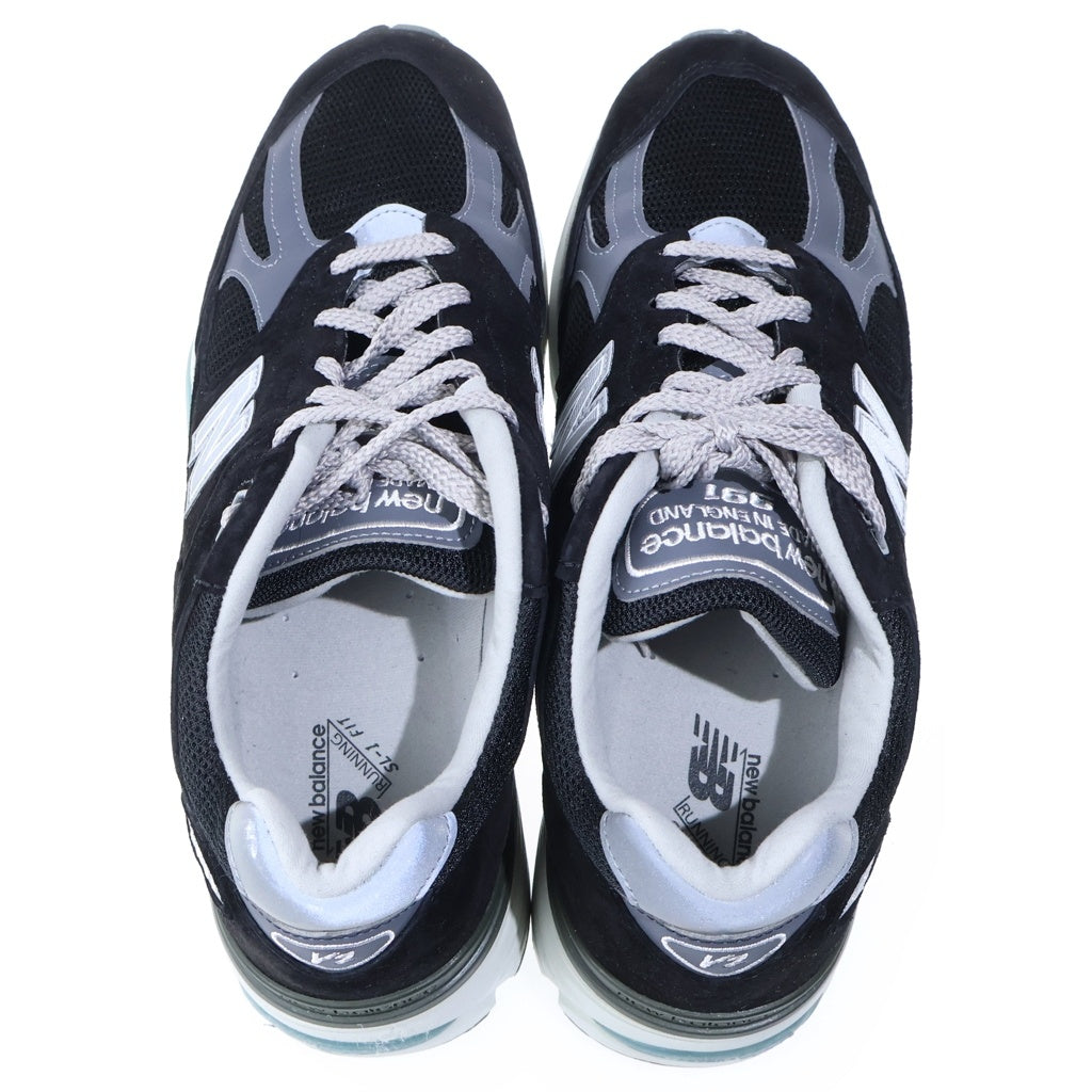 New Balance(ニューバランス) U991BK2 スウェード ローカットスニーカー ブラック US11/29cm