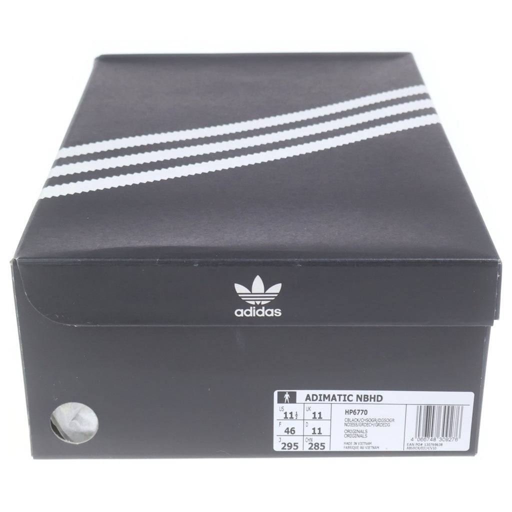 adidas(アディダス) 22AW×NEIGHBORHOOD ADIMATIC NBHD ネイバーフッド アディマティック ローカットスニーカー US11.5/29.5cm ブラック/グレー HP6770