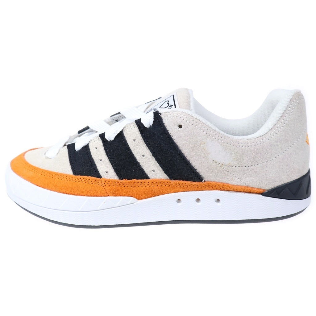 adidas(アディダス) ×HUMANMADE ADIMATIC ヒューマンメイド アディマティック ローカットスニーカーシューズ ベージュ/オレンジ US11.5/29.5cm HP9916